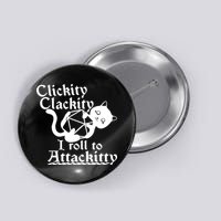 Clickity Clackity I Roll To Attackkitty Clickity Clackity Game Dice Button