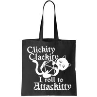 Clickity Clackity I Roll To Attackkitty Clickity Clackity Game Dice Bag