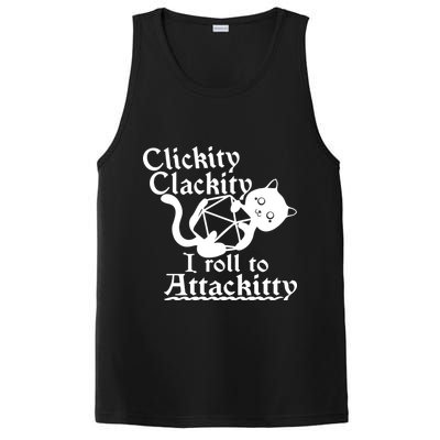 Clickity Clackity I Roll To Attackkitty Clickity Clackity Game Dice PosiCharge Competitor Tank