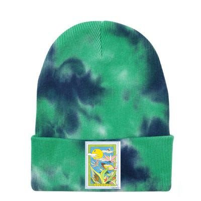 Cicadas Tie Dye 12in Knit Beanie