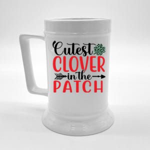 Cutest Clover In The Patch St Patricks Day Beer Stein