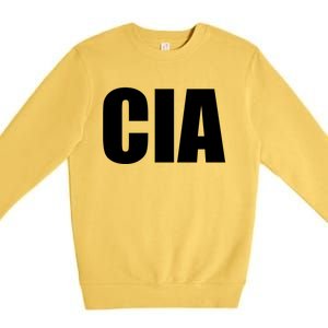 Cia Central Intelligence Agency Gift Premium Crewneck Sweatshirt