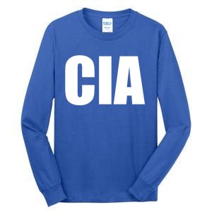 Cia Central Intelligence Agency Gift Tall Long Sleeve T-Shirt