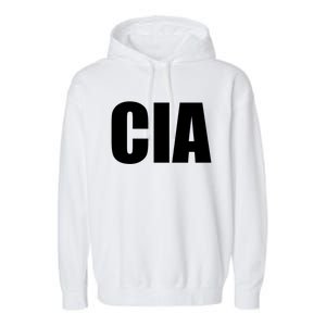 Cia Central Intelligence Agency Gift Garment-Dyed Fleece Hoodie