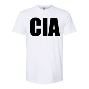 Cia Central Intelligence Agency Gift Softstyle CVC T-Shirt