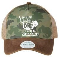 Clickity Clackity I Roll To Attackity Game Dice Attackitty Legacy Tie Dye Trucker Hat