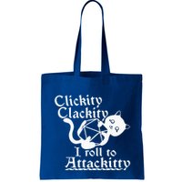 Clickity Clackity I Roll To Attackity Game Dice Attackitty Bag