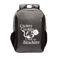 Clickity Clackity I Roll To Attackity Game Dice Attackitty Vector Backpack
