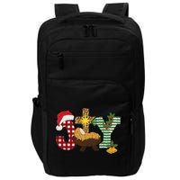 Christian Christmas Joy Jesus Nativity Scene Faith Impact Tech Backpack