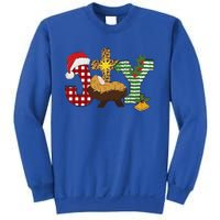 Christian Christmas Joy Jesus Nativity Scene Faith Sweatshirt