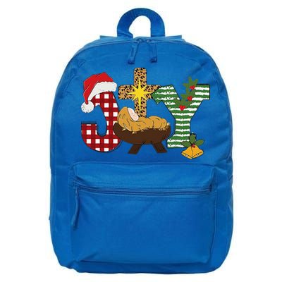 Christian Christmas Joy Jesus Nativity Scene Faith 16 in Basic Backpack