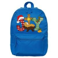 Christian Christmas Joy Jesus Nativity Scene Faith 16 in Basic Backpack