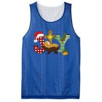 Christian Christmas Joy Jesus Nativity Scene Faith Mesh Reversible Basketball Jersey Tank