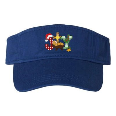 Christian Christmas Joy Jesus Nativity Scene Faith Visor