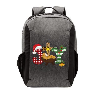 Christian Christmas Joy Jesus Nativity Scene Faith Vector Backpack