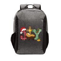 Christian Christmas Joy Jesus Nativity Scene Faith Vector Backpack