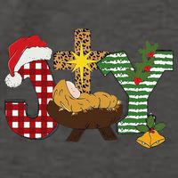 Christian Christmas Joy Jesus Nativity Scene Faith Vector Backpack