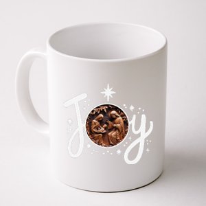 Christian Christmas Joy Jesus Nativity Scene Faith Family Coffee Mug