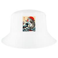 Catzilla Cat Japanese Art Funny Cat Gifts Cool Comfort Performance Bucket Hat