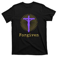 Chrisitan Cross Jesus Forgiven Faith Gift T-Shirt