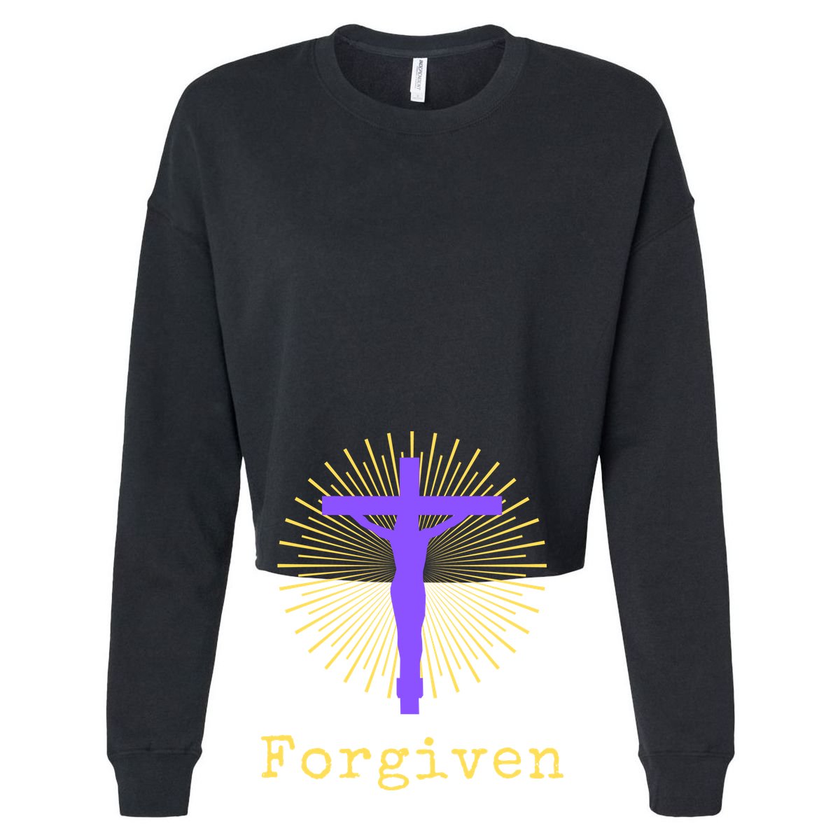 Chrisitan Cross Jesus Forgiven Faith Gift Impact Tech Backpack
