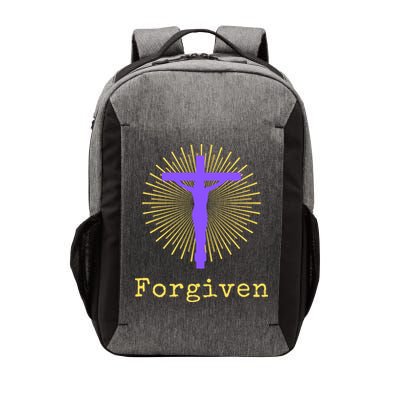 Chrisitan Cross Jesus Forgiven Faith Gift Vector Backpack