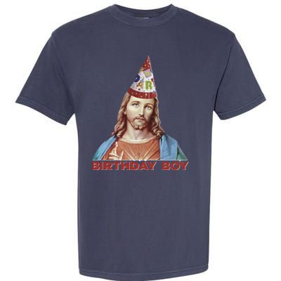 Cool Christmas Jesus Birthday Boy Garment-Dyed Heavyweight T-Shirt