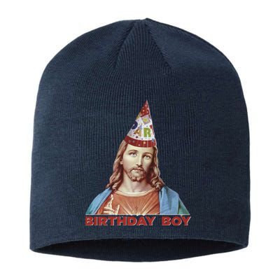 Cool Christmas Jesus Birthday Boy Sustainable Beanie