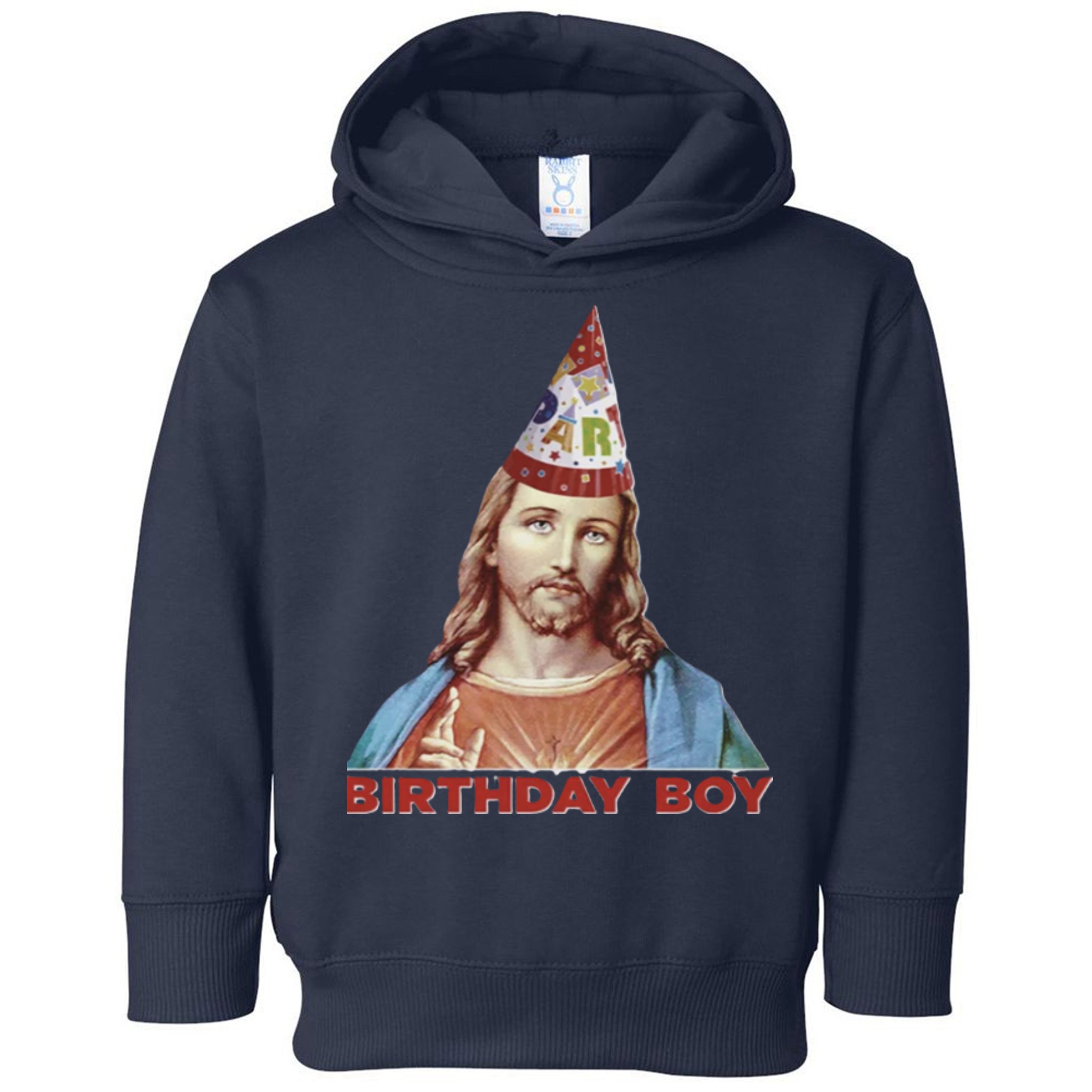 Cool Christmas Jesus Birthday Boy Toddler Hoodie