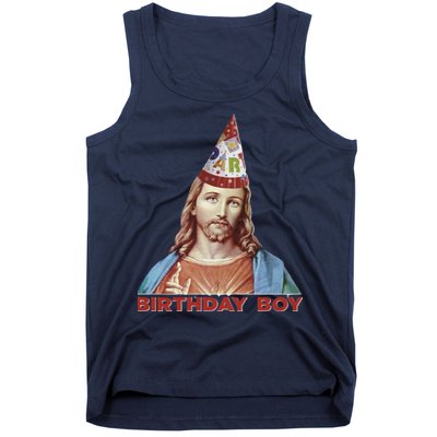Cool Christmas Jesus Birthday Boy Tank Top