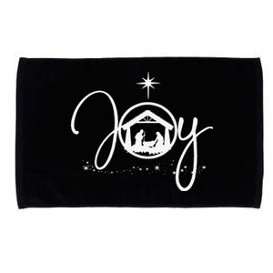 Christian Christmas Joy Jesus Nativity Scene Faith Gift,Short Sleeve Microfiber Hand Towel