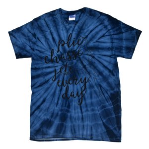 Clie Chasse Jete All Day Gift For Ballet Dancer Teacher Tie-Dye T-Shirt