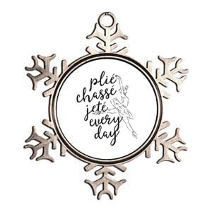 Clie Chasse Jete All Day Gift For Ballet Dancer Teacher Metallic Star Ornament