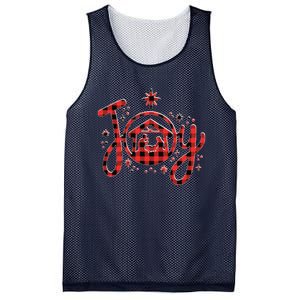 Christian Christmas Joy Jesus Nativity Scene Faith Family Mesh Reversible Basketball Jersey Tank