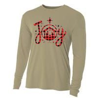 Christian Christmas Joy Jesus Nativity Scene Faith Family Cooling Performance Long Sleeve Crew