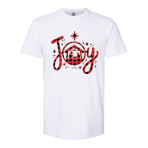 Christian Christmas Joy Jesus Nativity Scene Faith Family Softstyle CVC T-Shirt