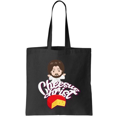 Cheesus Christ Jesus God Church Funny Pope Meme Bag