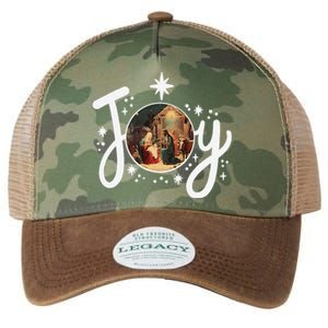 Christian Christmas Joy Jesus Nativity Scene Faith Family Legacy Tie Dye Trucker Hat