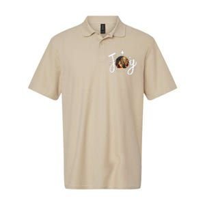 Christian Christmas Joy Jesus Nativity Scene Faith Family Softstyle Adult Sport Polo