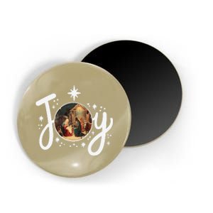 Christian Christmas Joy Jesus Nativity Scene Faith Family Magnet