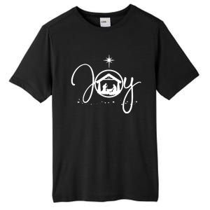 Christian Christmas Joy Jesus Nativity Scene Faith Tall Fusion ChromaSoft Performance T-Shirt