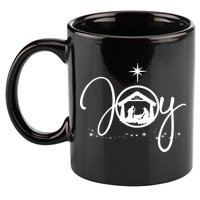 Christian Christmas Joy Jesus Nativity Scene Faith 11oz C Handle Ceramic Mug
