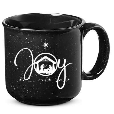 Christian Christmas Joy Jesus Nativity Scene Faith 15oz Campfire Ceramic Mug