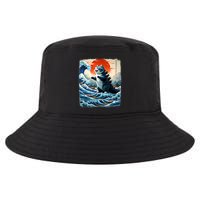 Catzilla Cat Japanese Art Funny Cat Adventure Cool Comfort Performance Bucket Hat