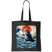 Catzilla Cat Japanese Art Funny Cat Adventure Bag