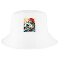 Catzilla Cat Japanese Art Funny Cat Gifts Cool Comfort Performance Bucket Hat