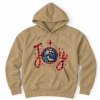 Christian Christmas Joy Jesus Nativity Scene Faith Family Hoodie