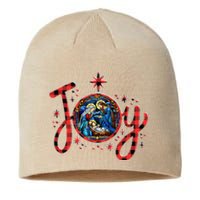 Christian Christmas Joy Jesus Nativity Scene Faith Family Sustainable Beanie