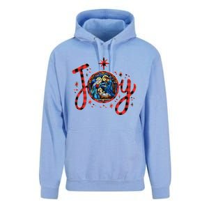 Christian Christmas Joy Jesus Nativity Scene Faith Family Unisex Surf Hoodie