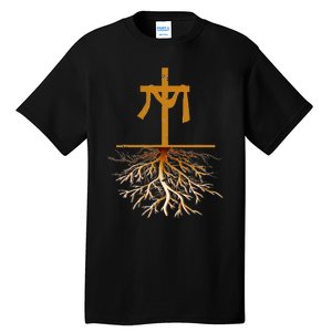 Christianity Cross Jesus Christ Devotee Jesus Christ Tall T-Shirt